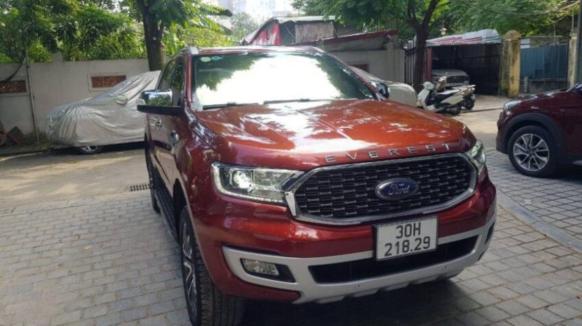 Bán xe Ford Everest Titanium 2.0L 4×4 AT – 2021 Cũ